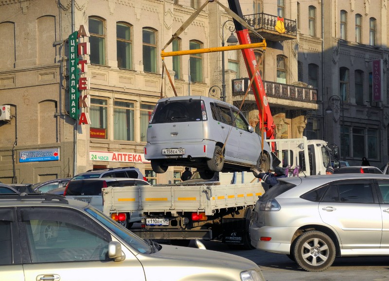 Jaká je pokuta za odtah auta v roce 2019