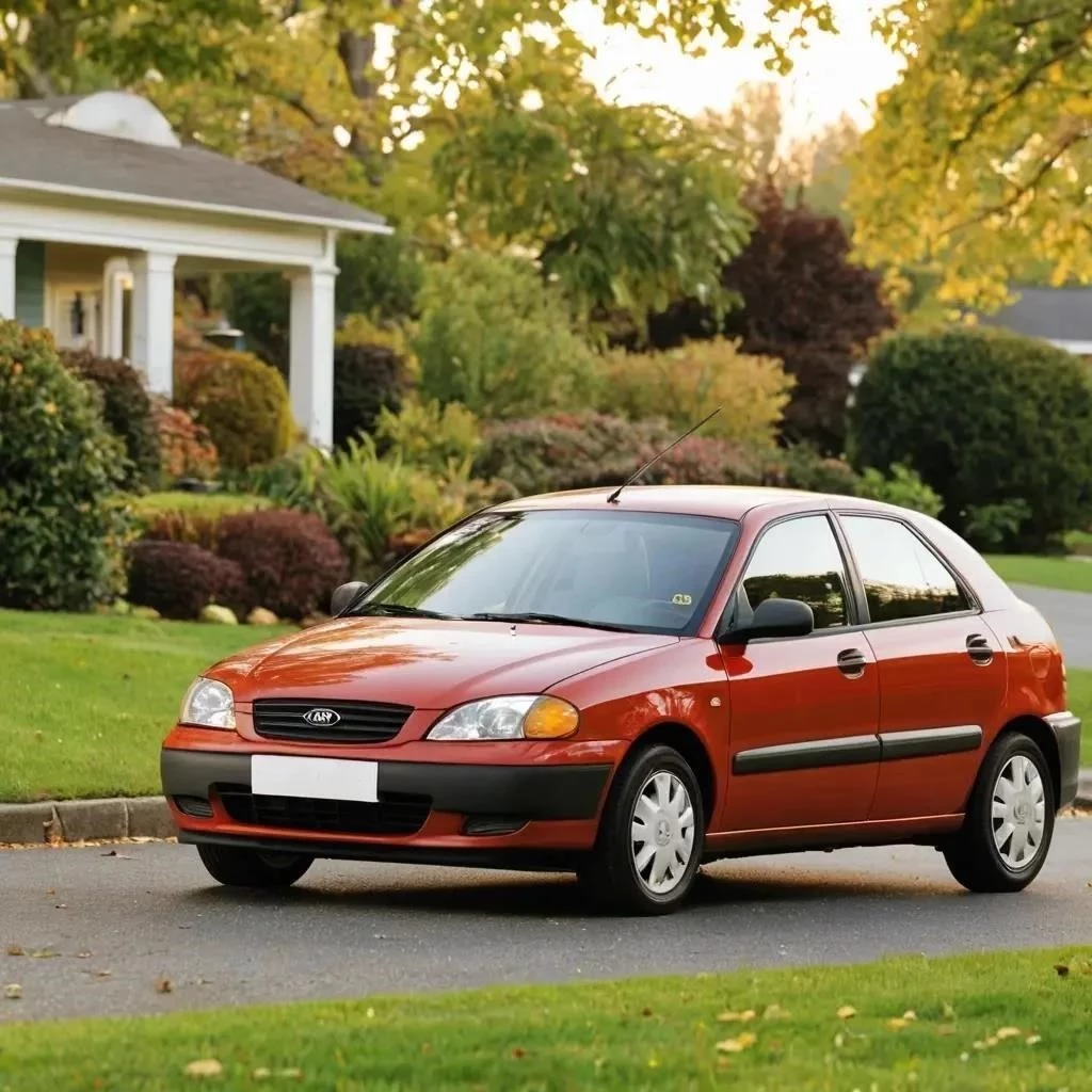 Сравнение Kia Rio 2000 и 2005 годов